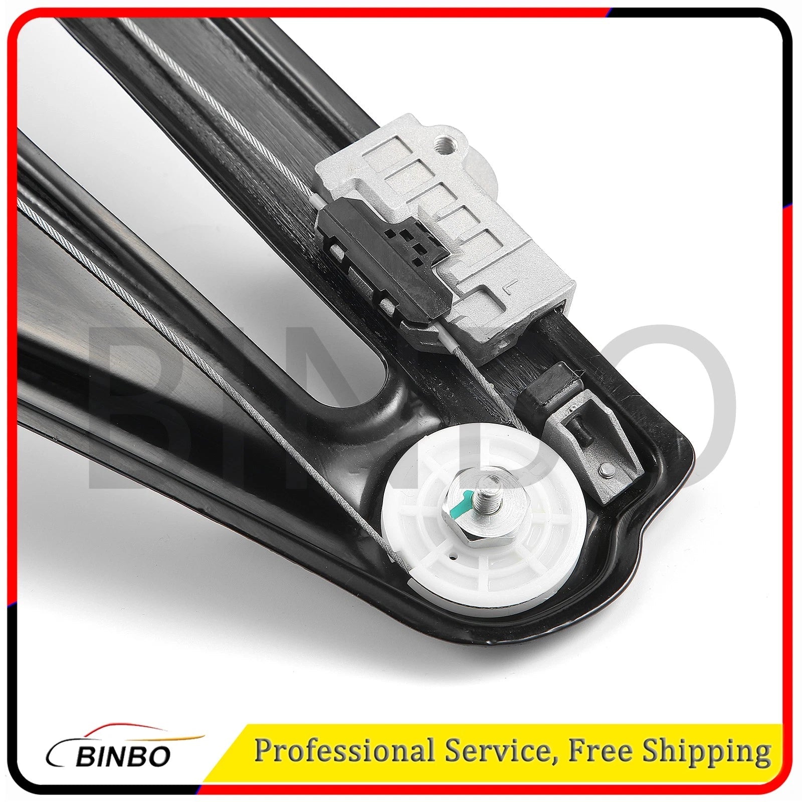 Power Window Regulator for BMW E38 740i 740iL 750iL Rear Left 95-01 51358125203 07FC0E-D4 - KOEEK