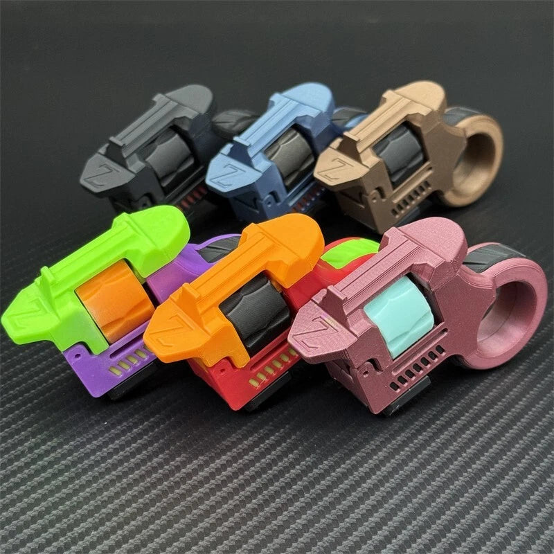 3D Printing Fidget Toys Creative Stress Relief Toys Plastic EDC Fidget Ring Hot 07FC0E-D4 - KOEEK