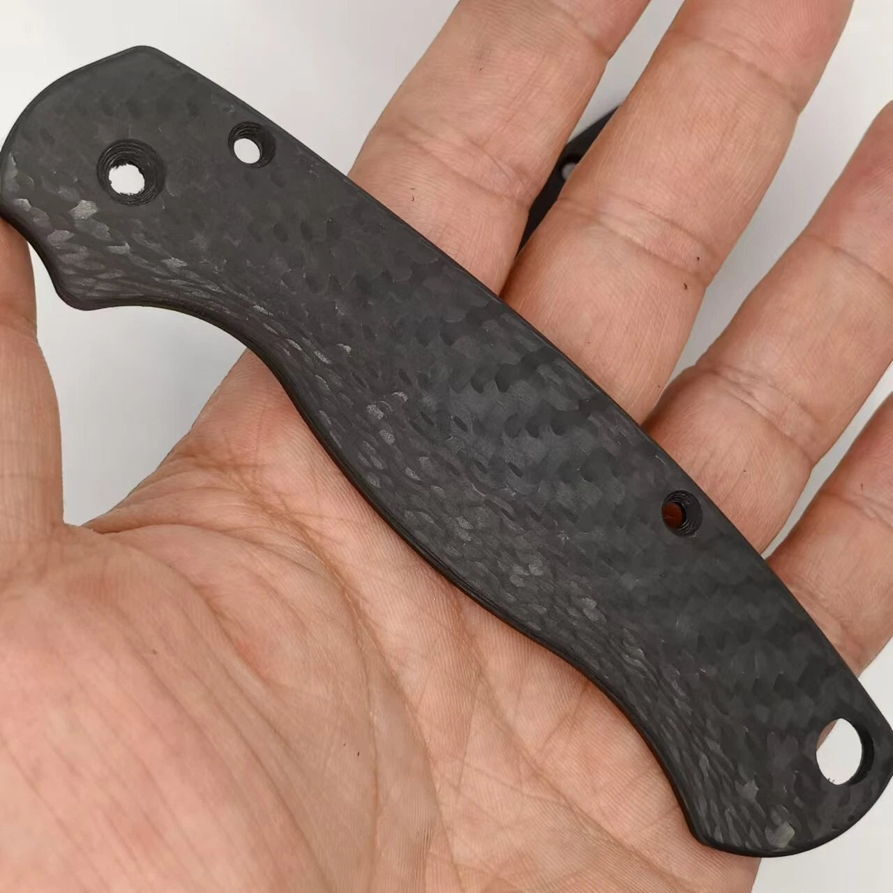 1 Pair 3k Carbon Fiber Grip Handle Scales for Spyderco Paramilitary 2 Para2 C81 07FC0E-D4 - KOEEK