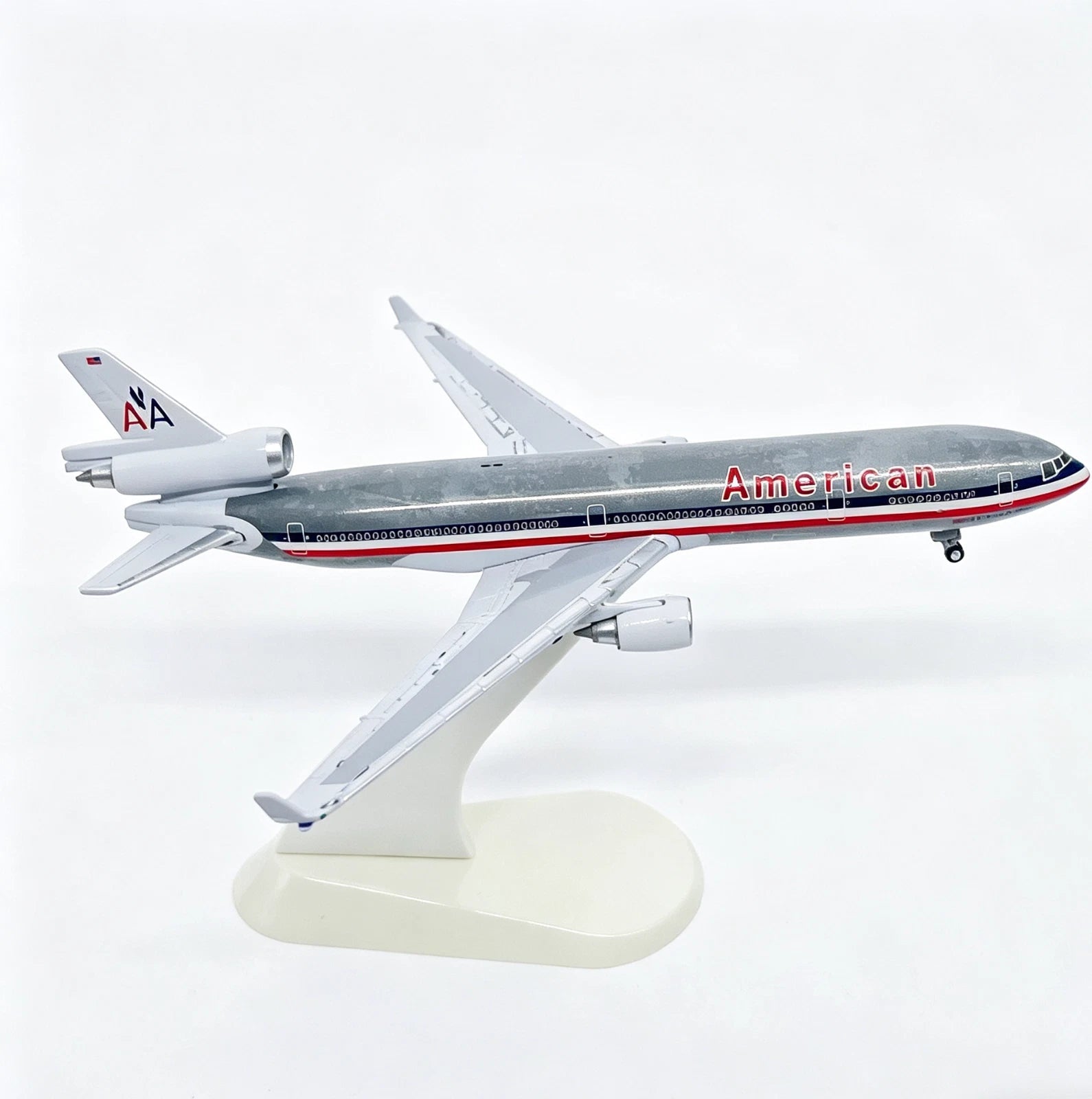 1:500 American Airlines MD-11 N1763 Diecast Plane Model Collectible Display 07FC0E-D4 - KOEEK
