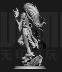 1/24 Resin Fantasy Female Warrior Unpainted Unassembled 6332 07FC0E-D4 - KOEEK