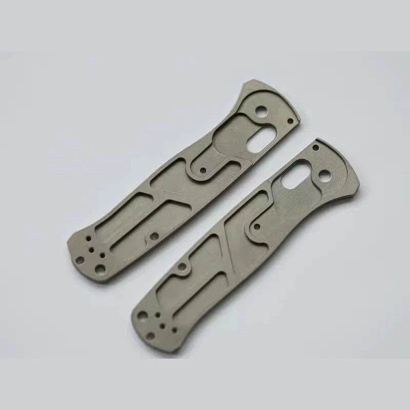 1 Pair TC21 Titanium Alloy Handle Scales for Benchmade Bugout 535 Folding Knifes 07FC0E-D4 - KOEEK