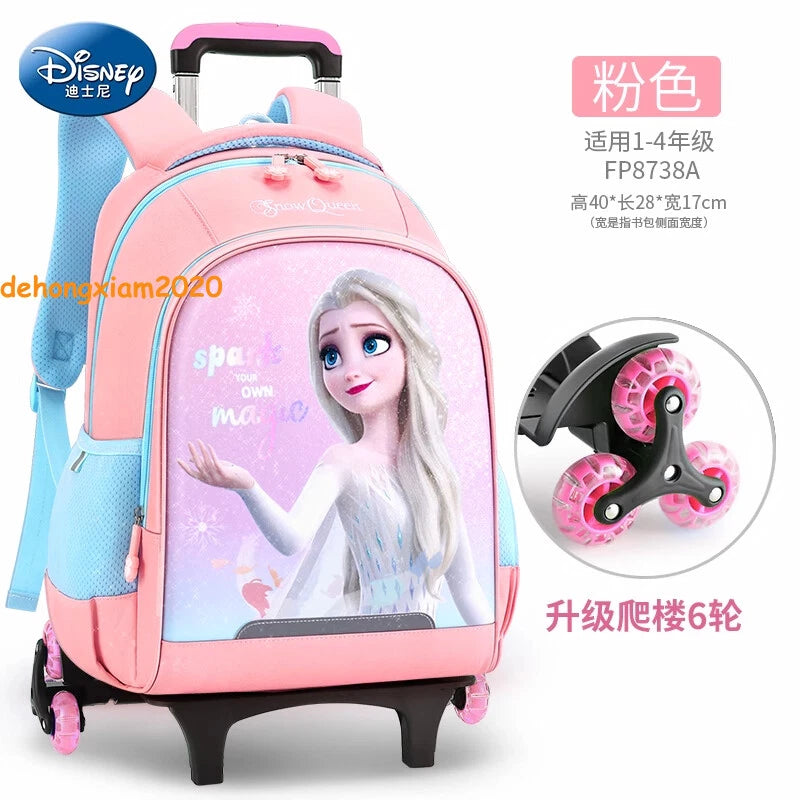 Cinnamoroll Kuromi Trolley Case Backpack Student Bag Climbing Stairs Bag Gift 07FC0E-D4 - KOEEK