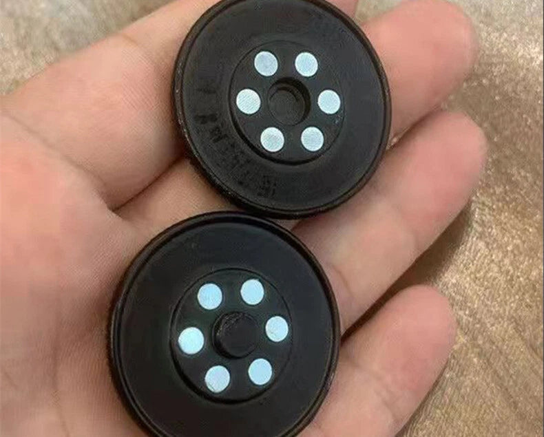 Metal Haptic Coins Adult Fidget EDC Toy ADHD Hand Spinner Stress Relief 07FC0E-D4 - KOEEK