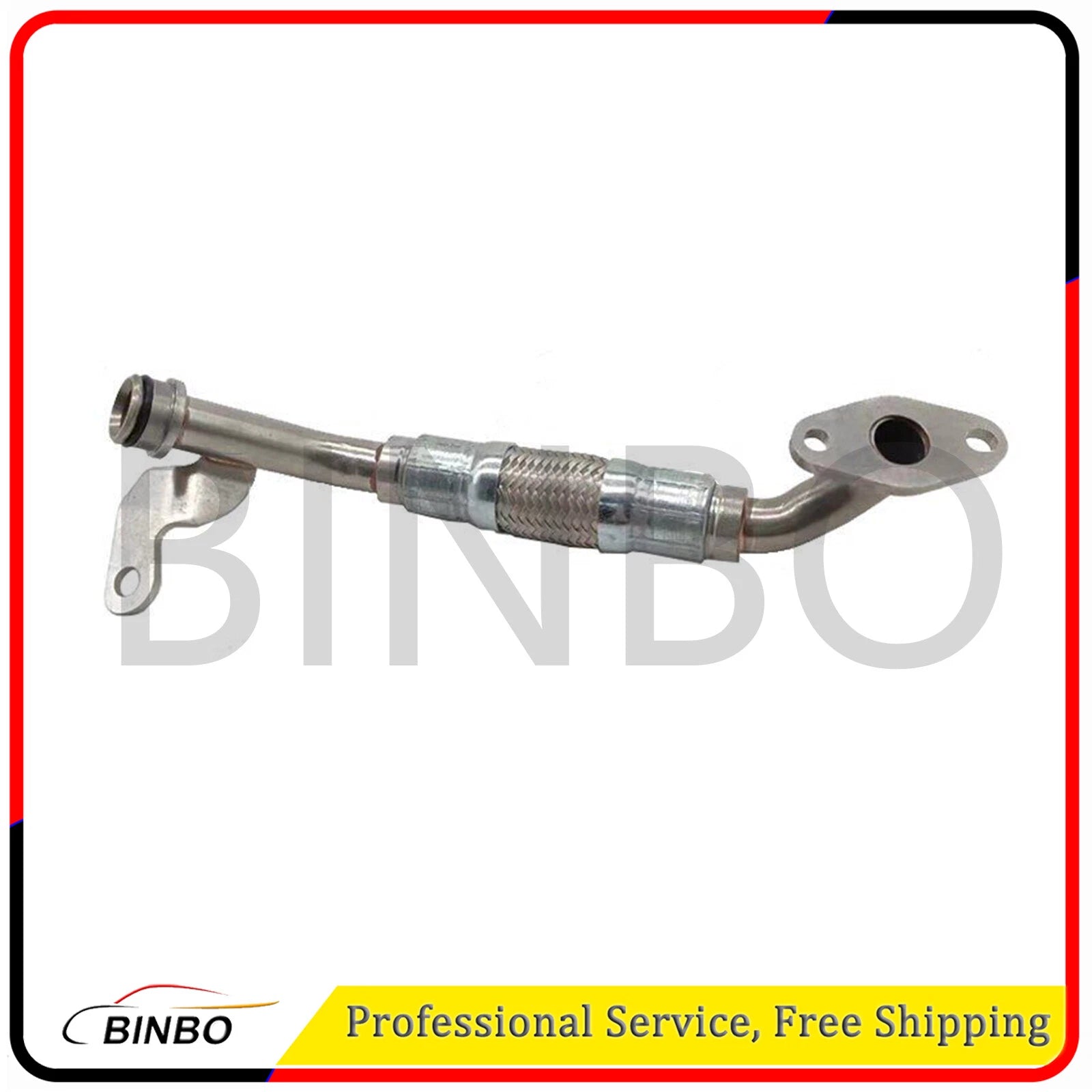 11427563713 Turbocharger Coolant Hose For BMW 3 5 Series E90 E92 E60 LCI N54 07FC0E-D4 - KOEEK