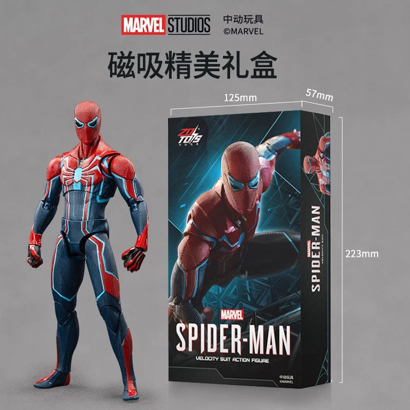 ZD Toys Marvel's Spider-Man Velocity Suit 7" Articulated Action Figure IN Stock 07FC0E-D4 - KOEEK
