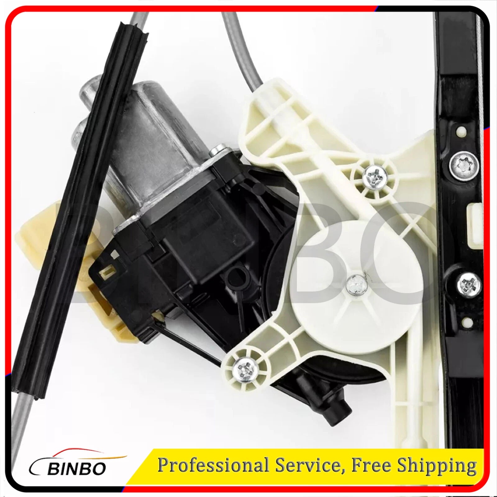 2x Rear Power Window Regulator With Motor For Land Rover Range Rover 2013-2018 07FC0E-D4 - KOEEK