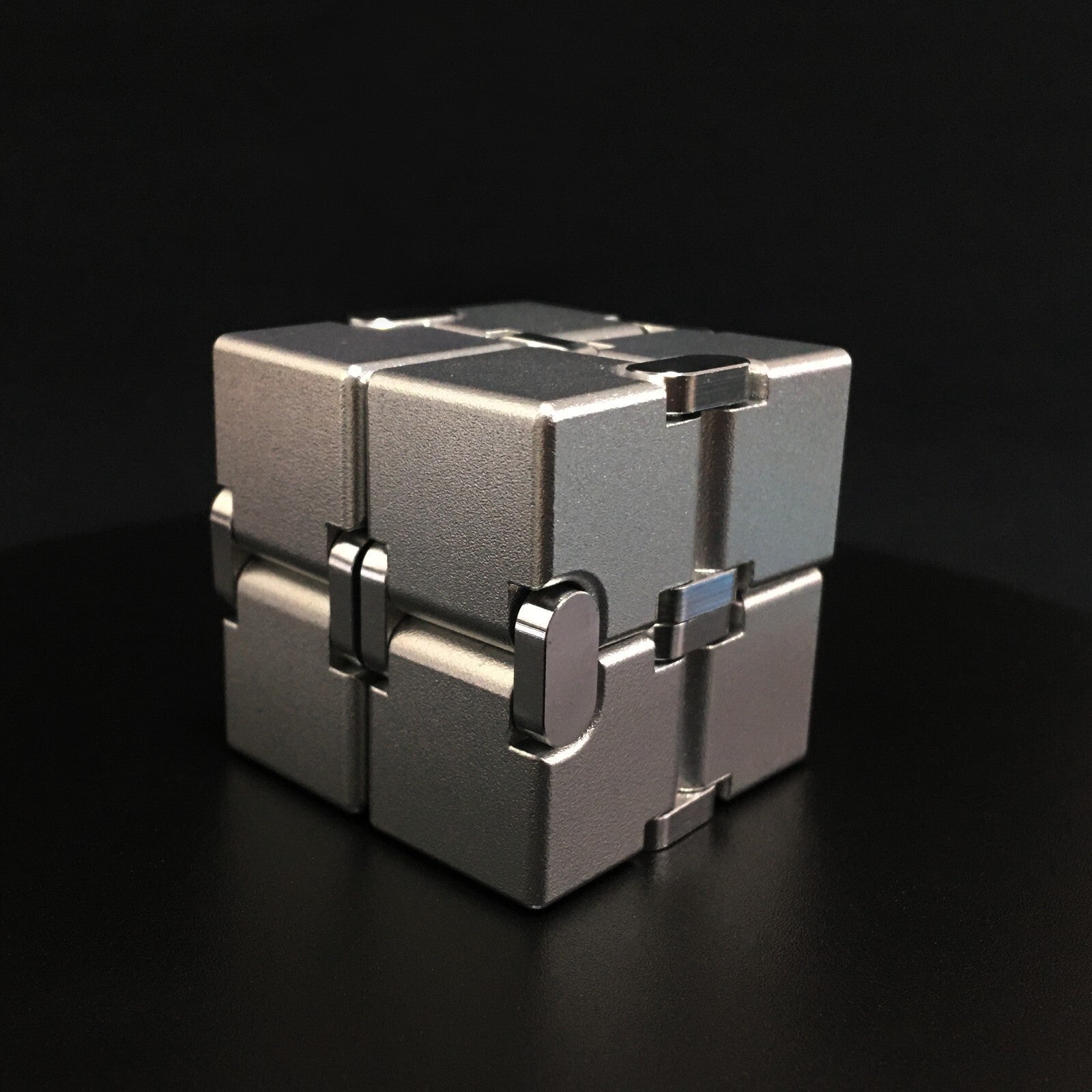 Fidget Slider Metal Infinity Cube Fidget Spinners EDC Desk Toys Adult Gifts 07FC0E-D4 - KOEEK