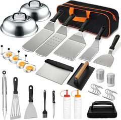 35PCS Griddle Accessories Kit, Flat Top Grill Accessories Set, Grill Spatula Set 07FC0E-D4 - KOEEK