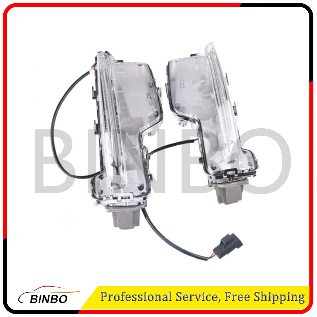 Pair Left &Right Front Bumper LED Fog Light Driving Lamp For Volvo S60 2014-2018 07FC0E-D4 - KOEEK