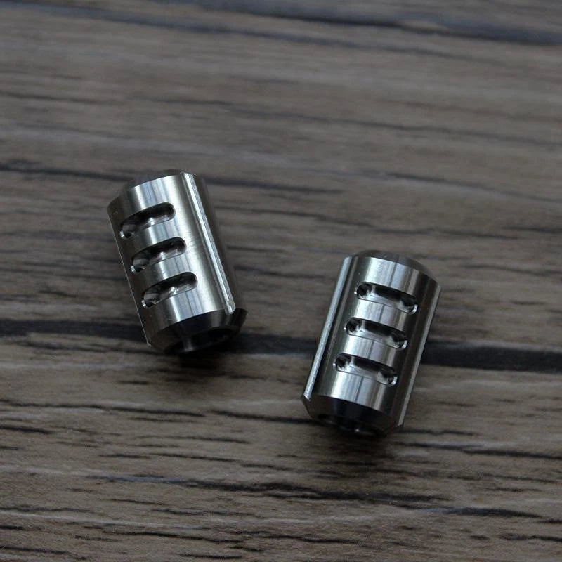 Titanium Knife Lanyard Bead Paracord Pendant Glow in the Dark 25 Years Life EDC 07FC0E-D4 - KOEEK
