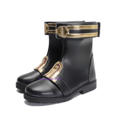 LOL Arcane Season 2 VI Cosplay Shoes Height Increase‌ Performance Black Props 07FC0E-D4 - KOEEK