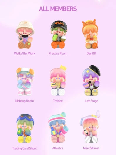OFFICIAL PINO JELLY Star Project Series Blind Box Confirmed Blind Box Figure Toy 07FC0E-D4 - KOEEK