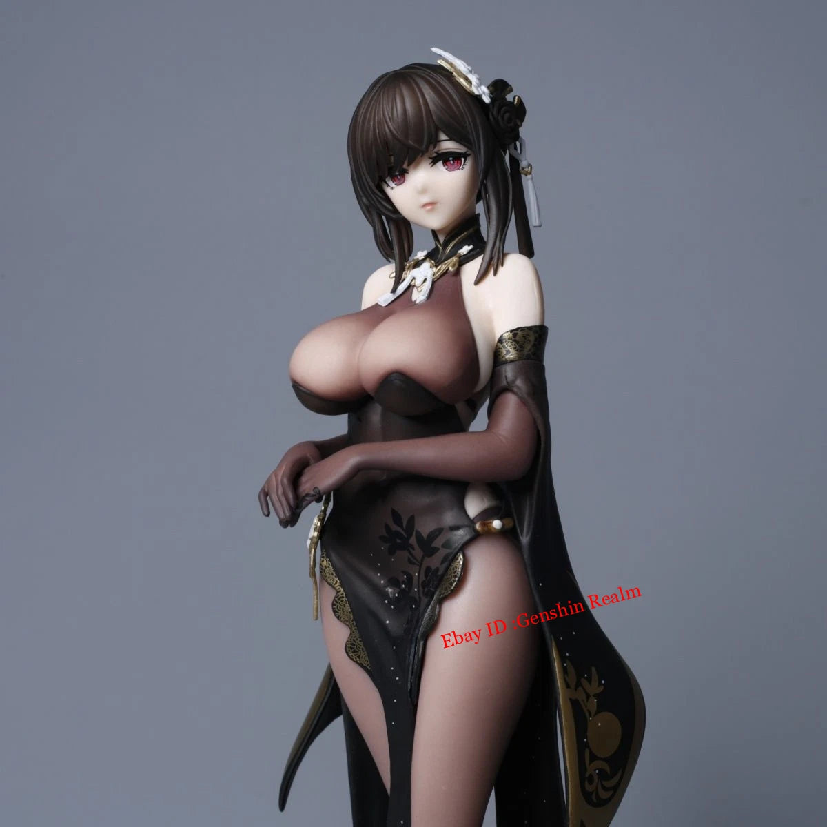 Anime Azur Lane ROC Chen Hai Cheongsam 1/7 Pvc Figure Model Collectible 07FC0E-D4 - KOEEK