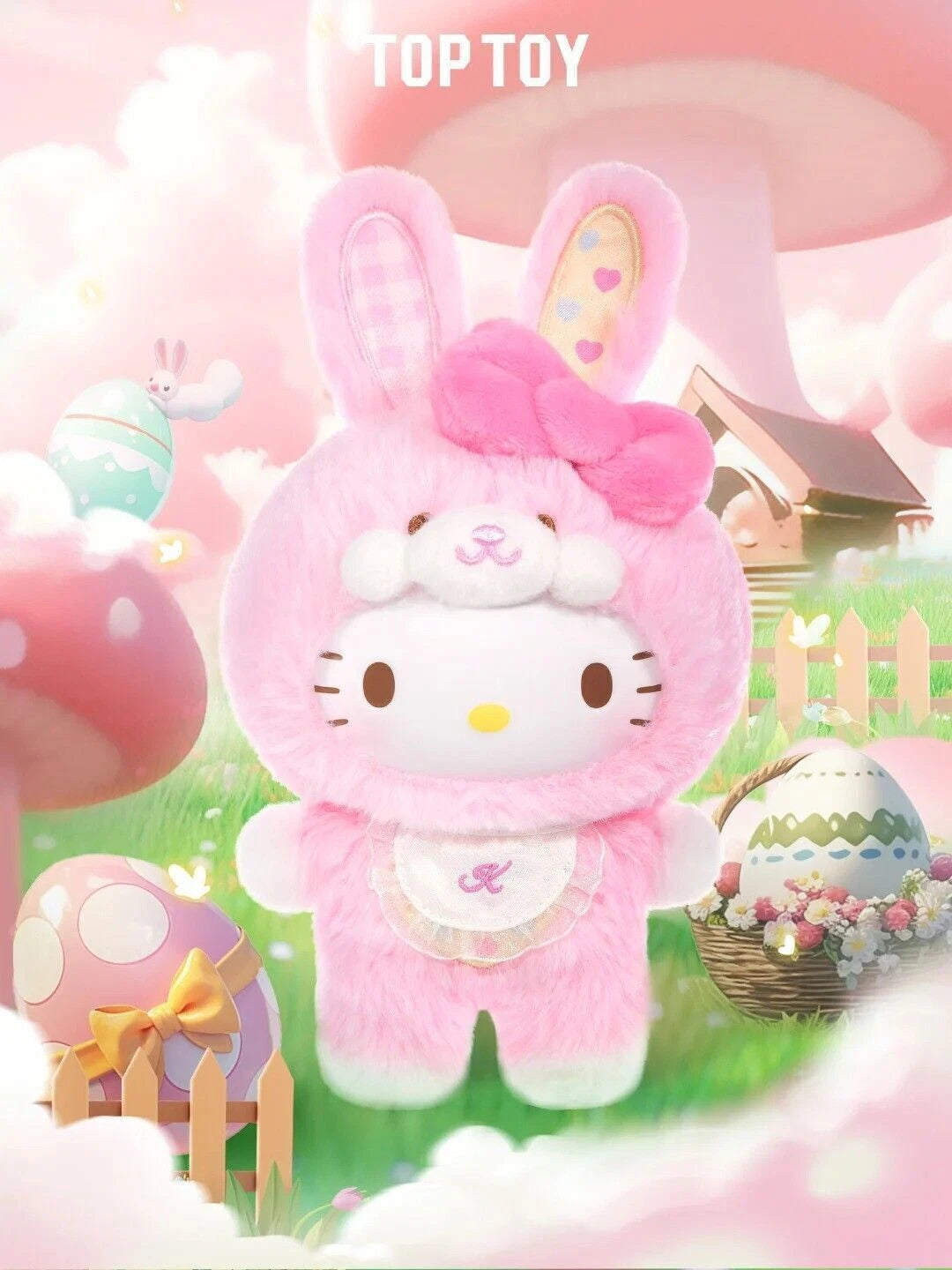 Sanrio Characters Elf Bunny Baby Series Confirmed Blind Box Plush Toy Pendant 07FC0E-D4 - KOEEK