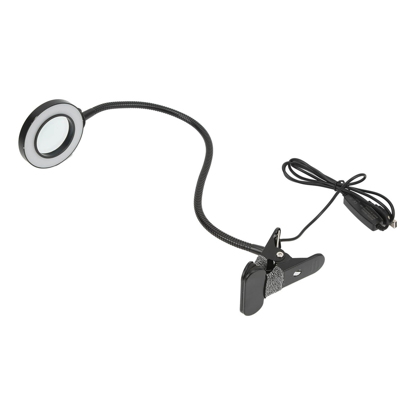 new Magnifying Lamp LED Light 3X Gooseneck With USB-Cable Adjustable Brightness koeek - KOEEK