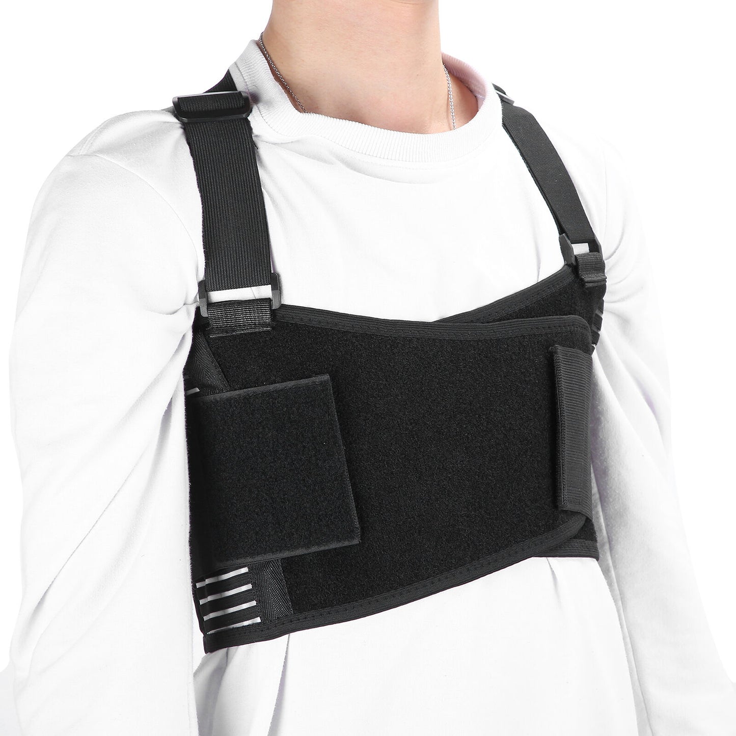 new Rib Fracture Support Brace Breathable Adjustable Chest Lumbar Protector Str Kye koeek - KOEEK