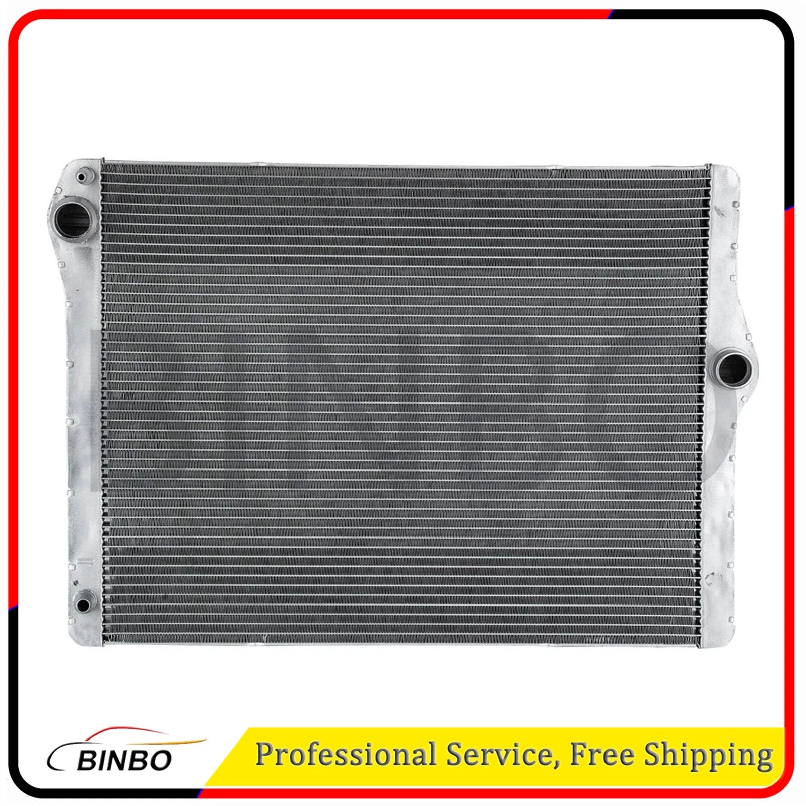 Radiator Without Oil Cooler For 2011 BMW 528i F10 L6 3.0L 17117603745 07FC0E-D4 - KOEEK