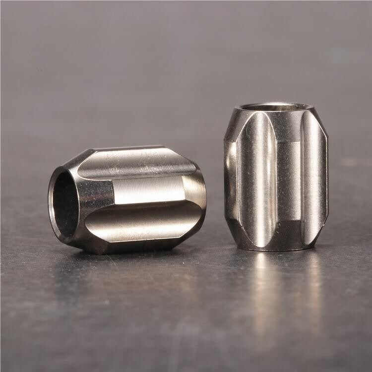 EDC Titanium Knife Lanyard Bead Paracord Parachute Cord Pendant Bracelet Bead 07FC0E-D4 - KOEEK