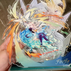 Anime Honkai: Star Rail Firefly Deluxe Acrylic Desktop Stand Figure Collection 07FC0E-D4 - KOEEK