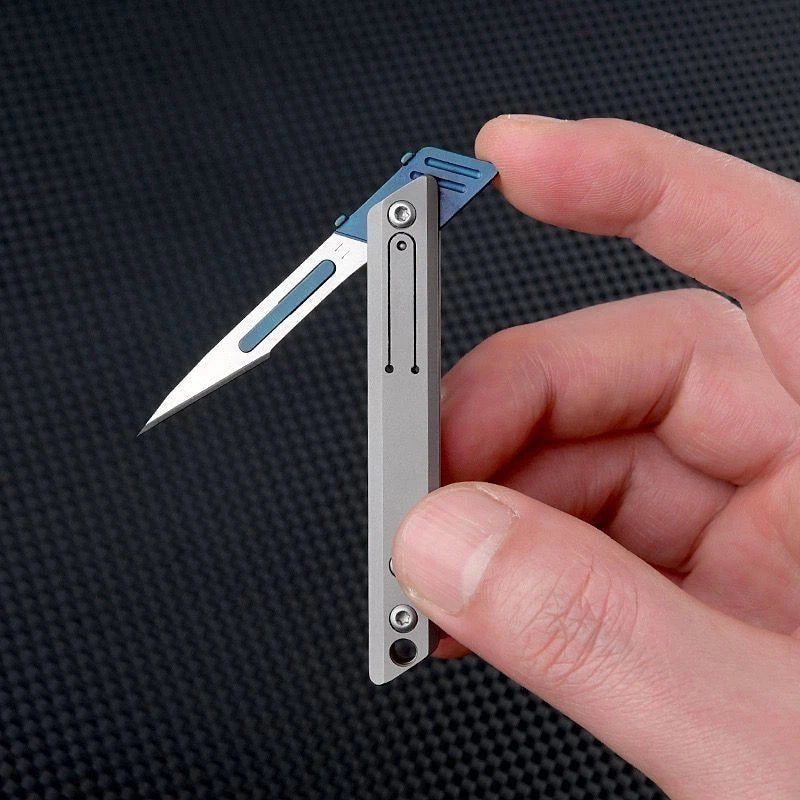 Titanium Alloy Mini Folding EDC Tool Compact Durable Multi Function 07FC0E-D4 - KOEEK