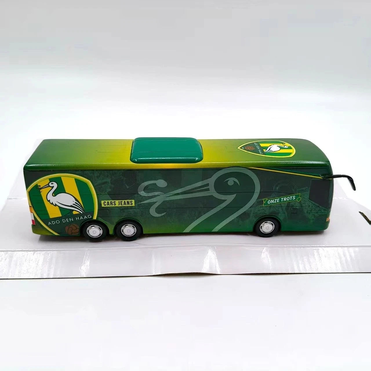1:43 ADO Den Haag Team Bus Diecast Model Green Soccer Fan Collectible Gift 07FC0E-D4 - KOEEK