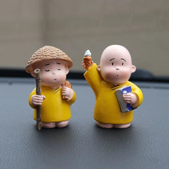 Little Monk Car Ornament Vehicle Interior Decor Figurine 07FC0E-D4 - KOEEK