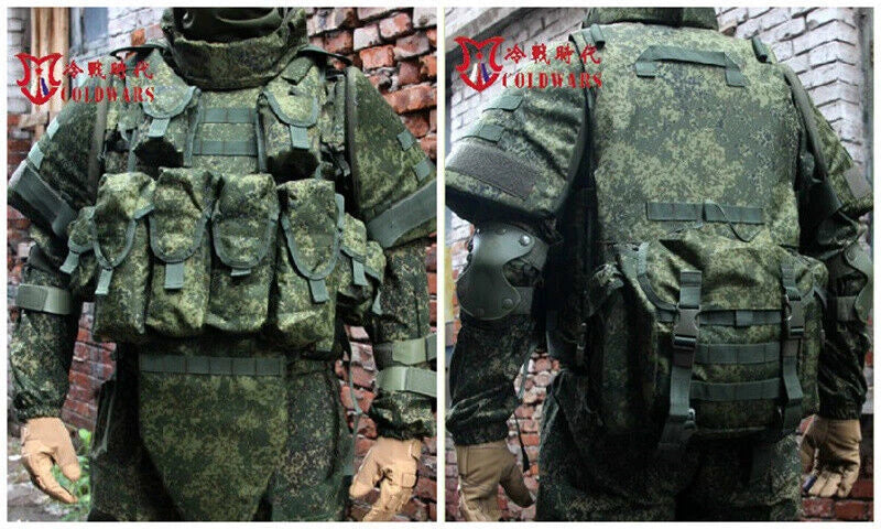 Russian Tactical 6b45 Bulletproof Vest EMR Combat Gear Protective Molle Bag Set 07FC0E-D4 - KOEEK