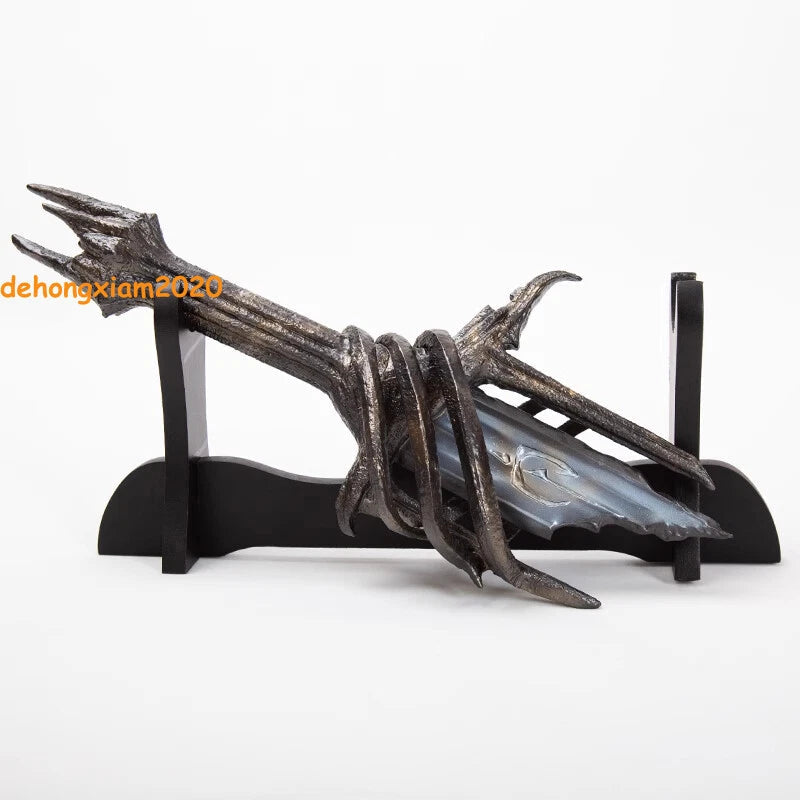 1:1 Lord Of The Rings Sauron's Broken Sword Metal Model Ornament Prop Replica 07FC0E-D4 - KOEEK