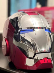 In Stock! Iron Man MK5 Wearable 1:1 Helmet Automatic Voice-Control Mask Cosplay 07FC0E-D4 - KOEEK