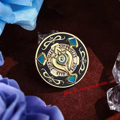 Anime Honkai: Star Rail Aventurine 1:1 Alloy Chip Cosplay Game Props Coin 07FC0E-D4 - KOEEK