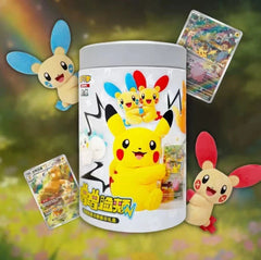 Pokemon TCG Chinese SC Nuzzle Cheeks Plush Toy Card Display Gift Box Confirmed 07FC0E-D4 - KOEEK