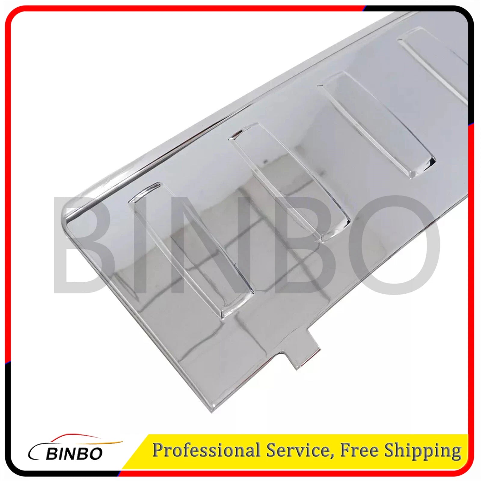 For 2012-2015 Mercedes-Benz ML350 ML550 Bumper Step Plate Trim Chrome 07FC0E-D4 - KOEEK