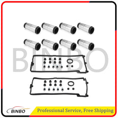 1 set Valve Cover Gaskets + Plug Tube Seal BMW E60 E61 E62 E63 E64 E65 X5 07FC0E-D4 - KOEEK