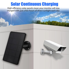 new Solar Panel Solar Cell Outdoor Waterproof 3W 5V Charger 360° Mounting Bracket koeek - KOEEK