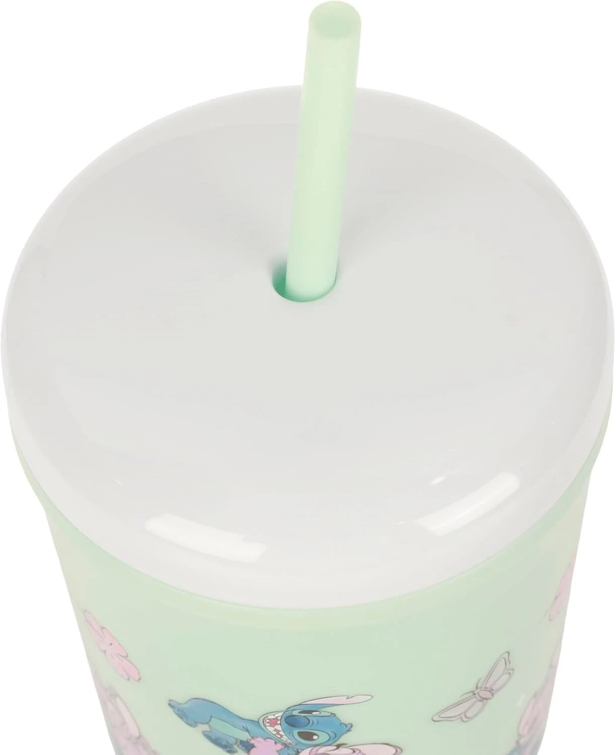 Bioworld Lilo & Stitch Wraparound Lilo and Angel 26 Oz. Stainless Steel Semi-Dom 07FC0E-D4 - KOEEK