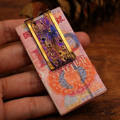 Titanium Money Clip Wallet Metal Credit Card Cash Holder Bottle Opener EDC Tool 07FC0E-D4 - KOEEK