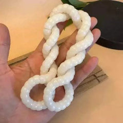 10mm 108 Beads Bodhi Root Bracelet Necklace Handmade Buddhist Accessory 07FC0E-D4 - KOEEK