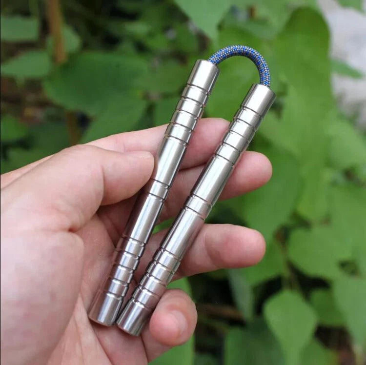 Titanium Thumb Sticks Finger Training EDC Tool Extreme Sports Art Hand Fidget 07FC0E-D4 - KOEEK