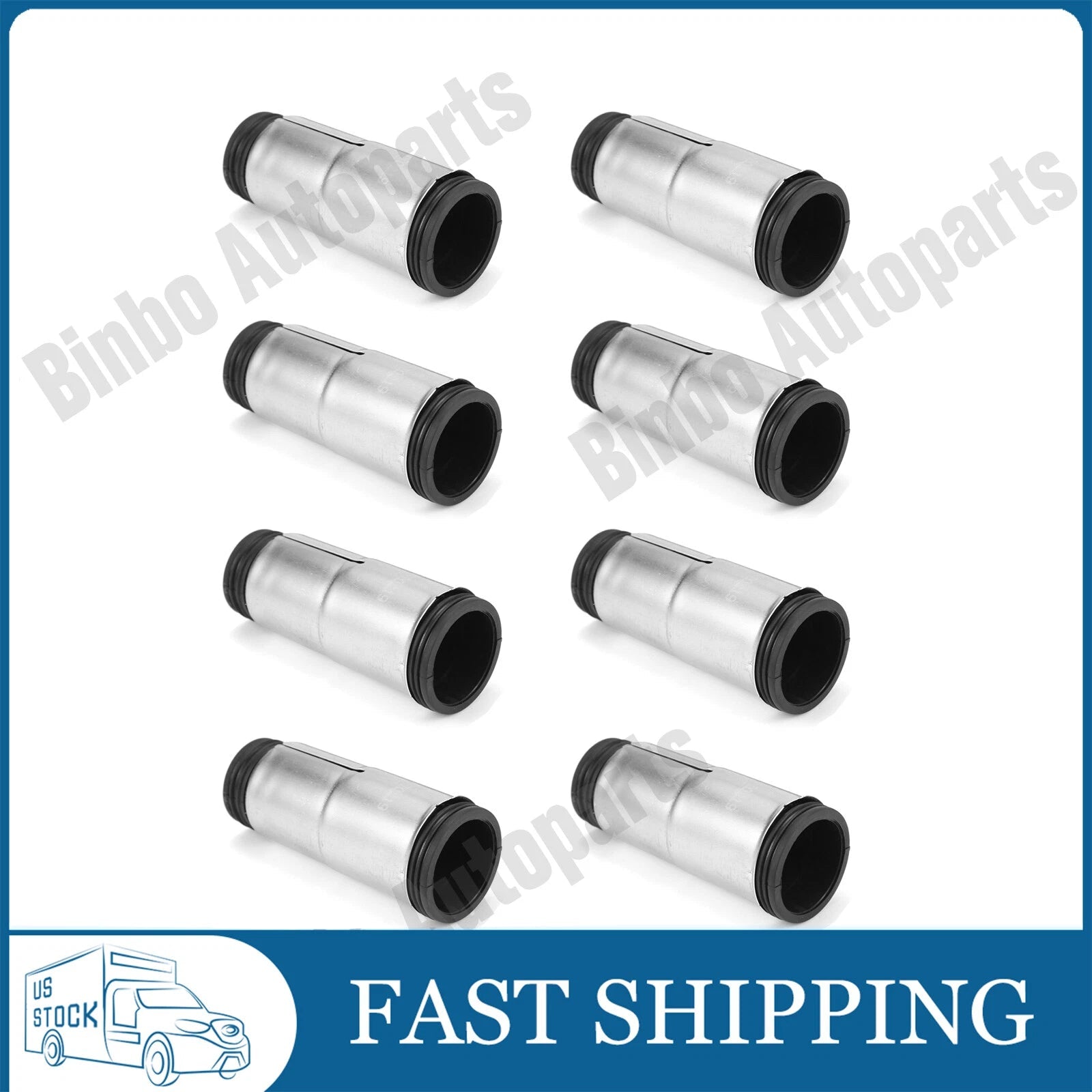 8pcs 11127570219 Spark Plug Tube Sensor Seal For BMW E53 E60 E63 E64 E65 E66 E70 07FC0E-D4 - KOEEK