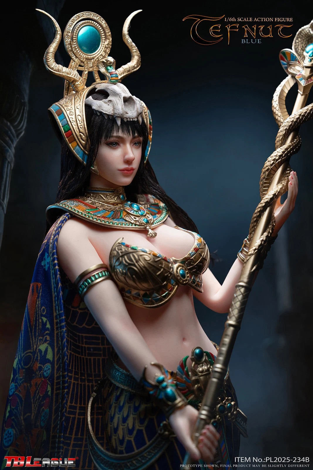 TBLeague PL2025‑234B 1/6 Tefnut Blue Ver. Moveable Eyes Action Figure Full Set TBLEAGUE - KOEEK