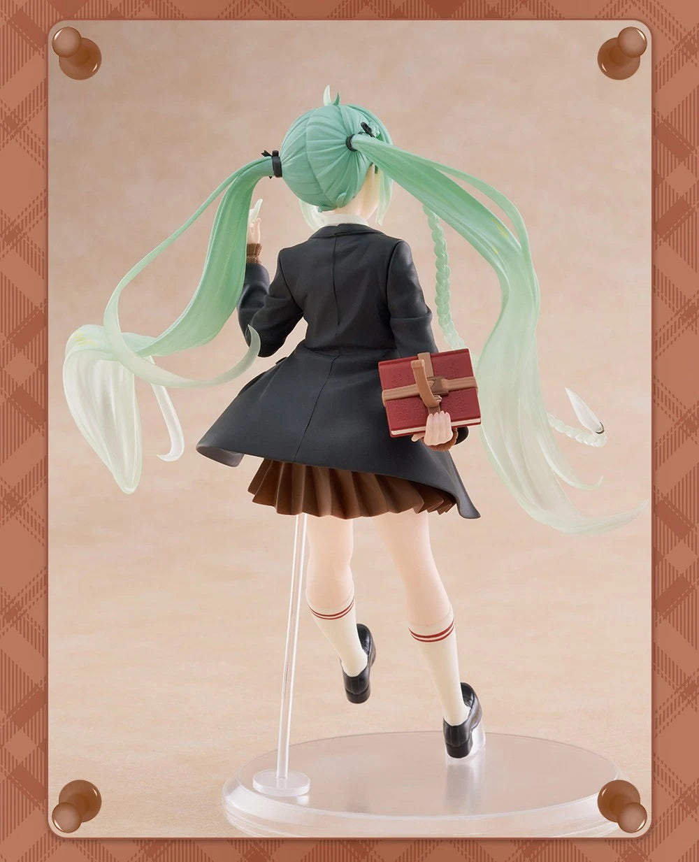 Taito Hatsune Miku Fashion School Uniform Ver. 18cm PVC Anime Figure Collectible 07FC0E-D4 - KOEEK