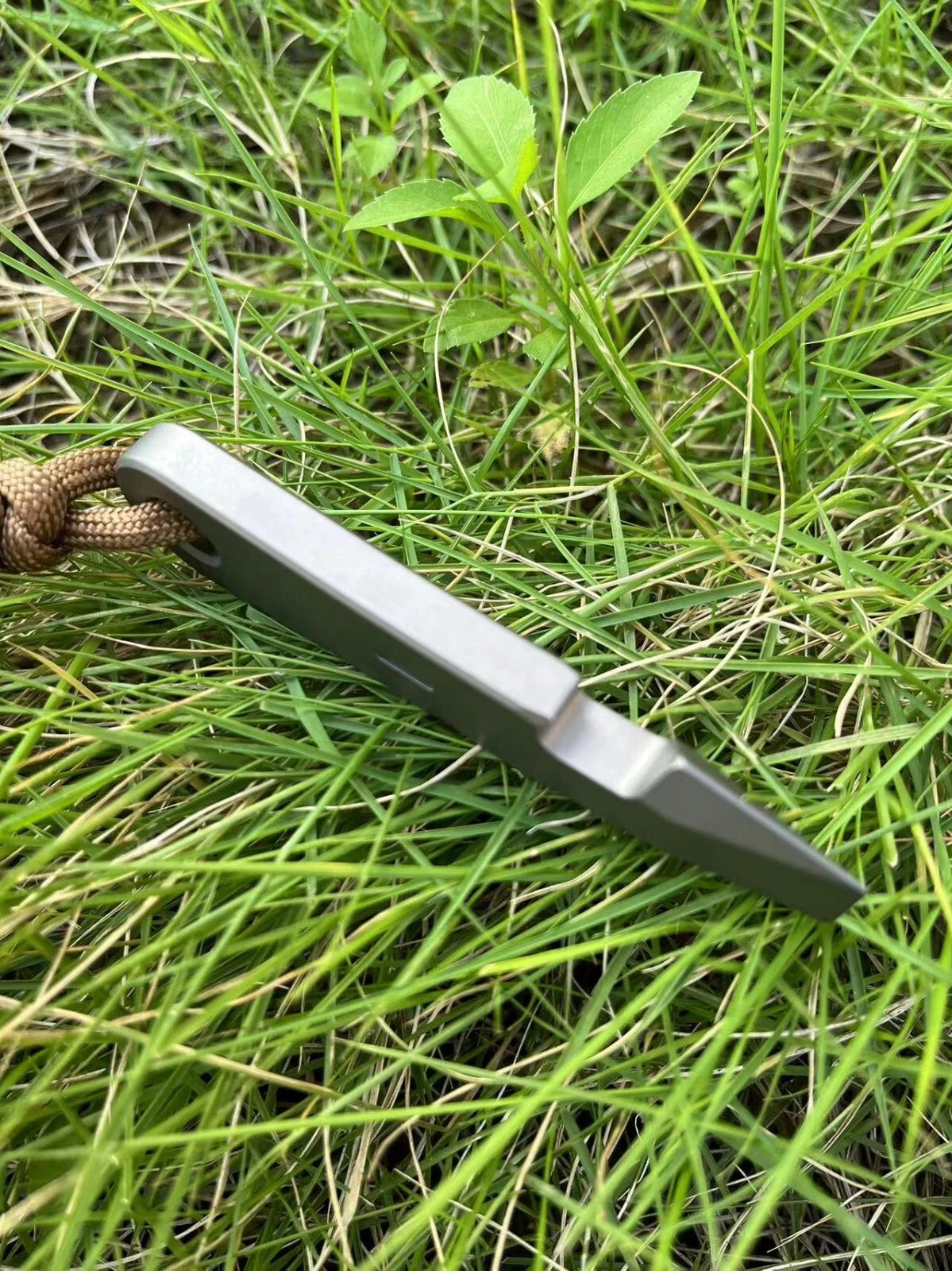 Titanium Alloy Outdoor Multi Tools Pry Bar Crowbar Opener Cutter Outdoor EDC 07FC0E-D4 - KOEEK