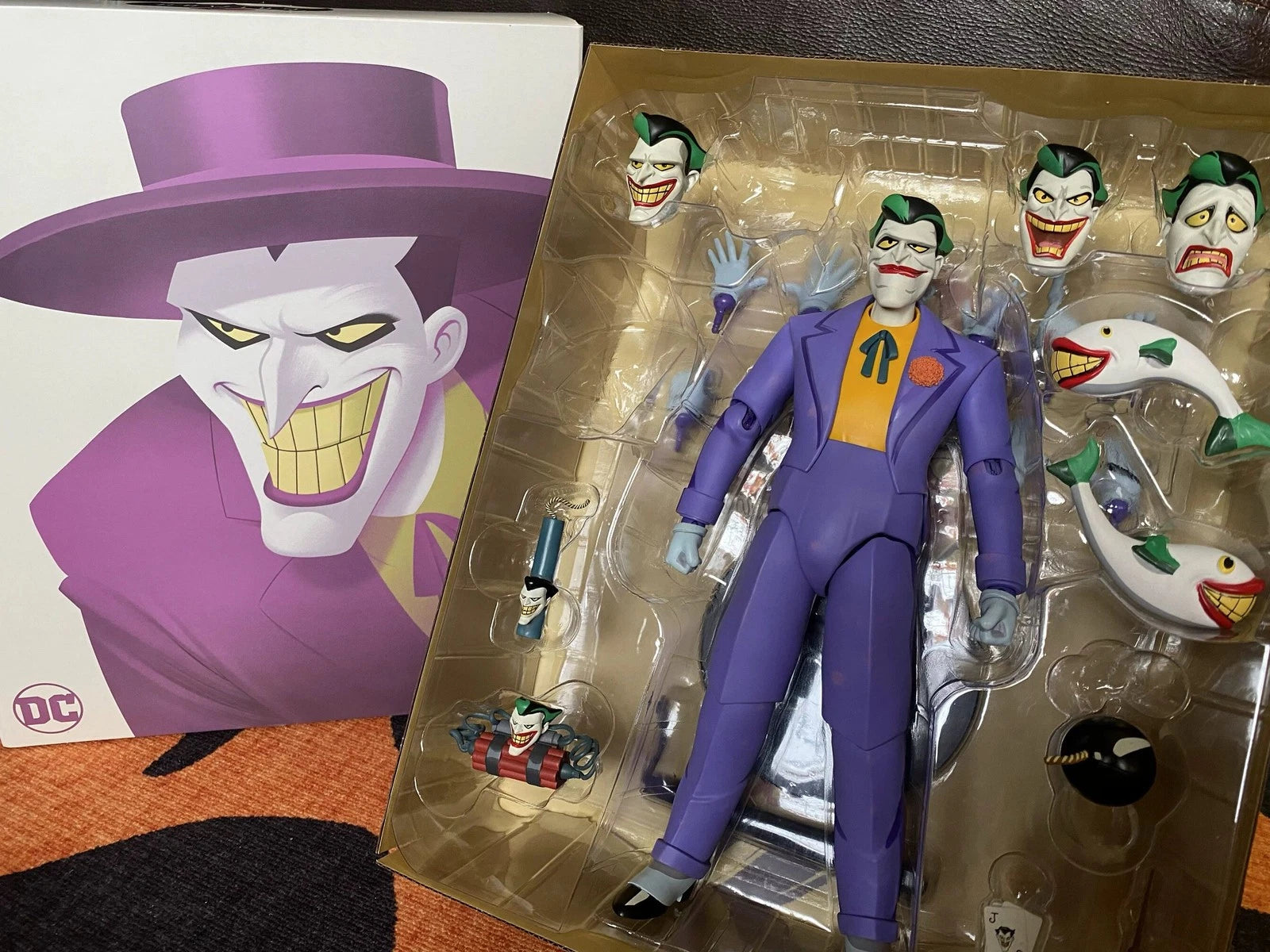 Mondo Batman The Animated Series 1/6 Scale The Joker Action Figure Xmas Gift 07FC0E-D4 - KOEEK