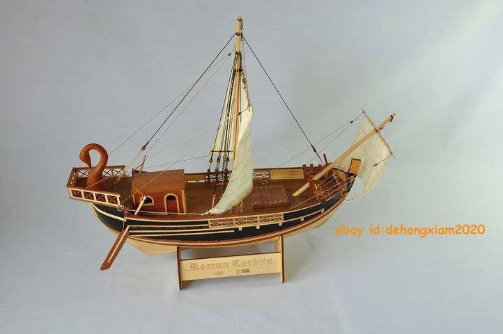 Roman Corbita 1/50 Scale 500mm Wooden Assemble Model ship kit 07FC0E-D4 - KOEEK