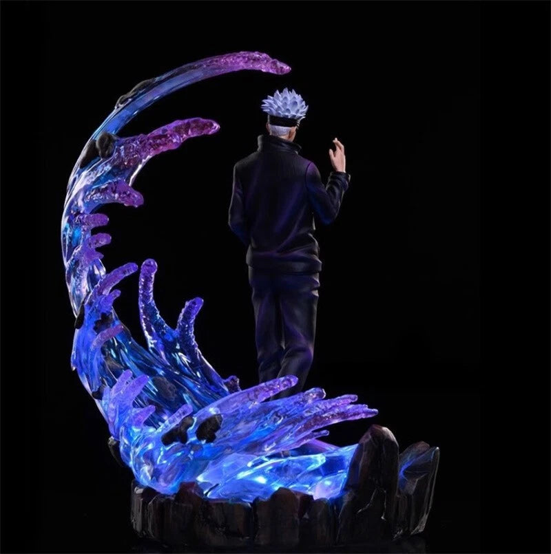 Anime Jujutsu Kaisen Satoru Gojo PVC Figure Statue Double-Head Collection Gift 07FC0E-D4 - KOEEK