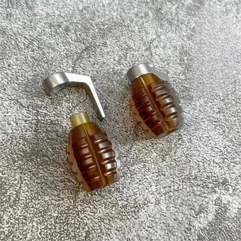 Titanium Ultem PEI Knife Lanyard Bead Paracord Pendant EDC Keychain Charm DIY 07FC0E-D4 - KOEEK