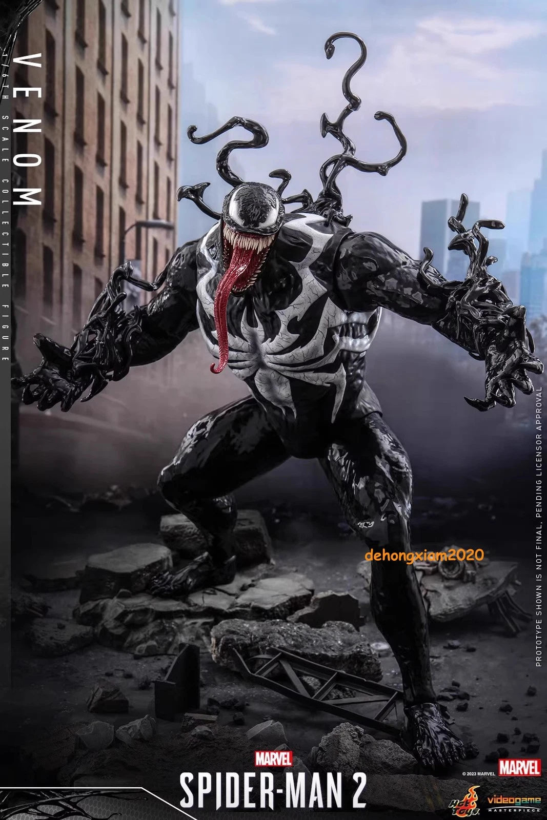 1/6 Hot Toys VGM59 Marvel's Spider-Man 2 Venom Action Figure Model Toy IN STOCK HOT_TOYS - KOEEK