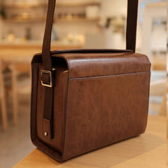 Camera Bag For Fujifilm XT4 XT30 Sony XS10 Camera Leather Retro Shoulder Bag 07FC0E-D4 - KOEEK