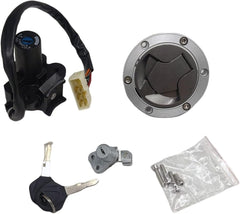 new RAYANA Ignition Switch+Gas Fuel Tank Cap Cover+Seat Lock+Keys Compatible for... RAYANA - KOEEK